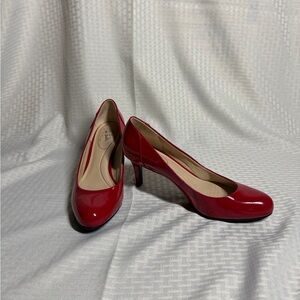 Red Patent Leather Pumps size 11